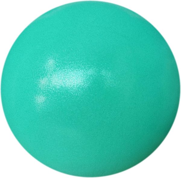 AppleRound 9-inch Pilates Ball with Pump - Small Exercise Ba...