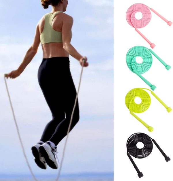 Speed Jump Rope Thicken Weighted Jump Rope Rapid Speed Skipp...
