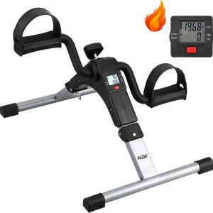 Folding Pedal Exerciser, Mini Exercise Bike Under Desk Bike ...