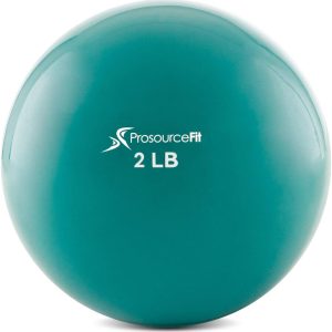 ProsourceFit Weighted Toning Exercise Balls for Pilates, Yog...