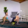 321 STRONG 5 in 1 Foam Roller Set Includes Hollow Core Massa...