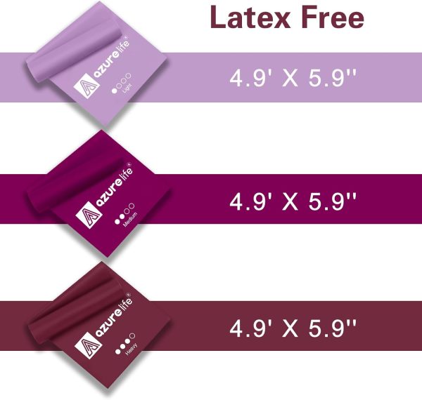 Resistance Bands,Professional Non-Latex Elastic Stretch Band...