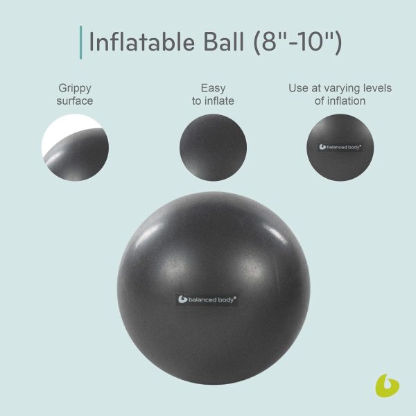 Balanced Body Inflatable Ball, Exercise Ball for Stability, ...