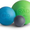 RAD Rounds Myofascial Release Balls (Set of 3) - Extra Soft ...