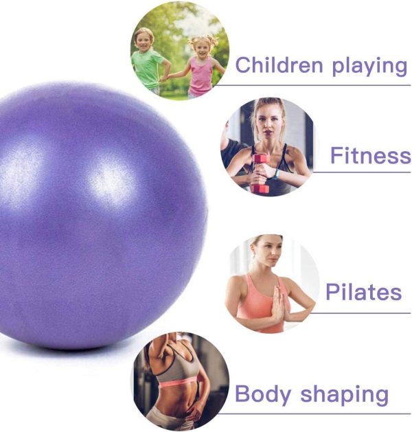 Mini Pilates 6 inch Exercise Ball for Yoga,Small Pilates Cor...