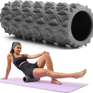 Foam Roller - Medium Density Deep Tissue Massager for Muscle...