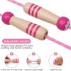 Jump Rope Kids, 7ft Adjustable Cotton Skipping Rope with Woo...