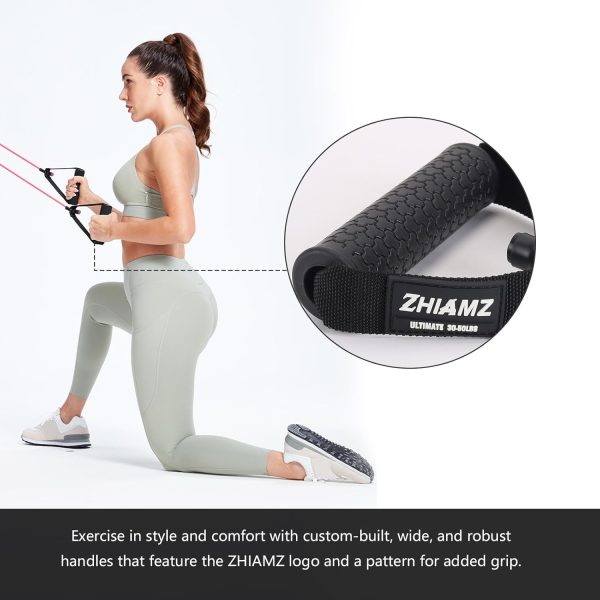 Resistance Bands with Handles, Single Resistance Tubes, Work...