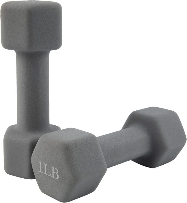 Saorzon Dumbbells Set of 2 Exercise Fitness Dumbbell for Hom...