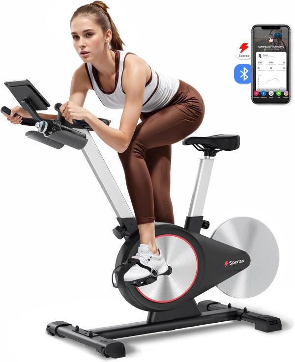 Sperax Exercise Bike,Stationary Bikes for Home with Exclusiv...