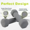 Saorzon Dumbbells Set of 2 Exercise Fitness Dumbbell for Hom...