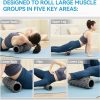 Foam Roller, 15inch Deep Tissue Massager for Muscle Massage,...