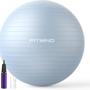 Extra Thick Exercise Ball Yoga Ball 22in/26in/30in for Worko...