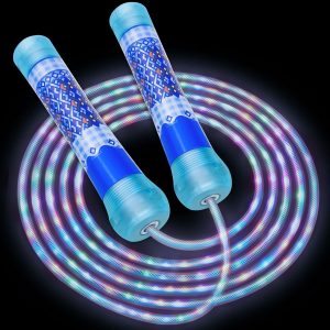 Led Jump Rope for Girls Kids -Glowing Jump Ropes Flashing Co...
