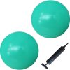 AppleRound 9-inch Pilates Ball with Pump - Small Exercise Ba...