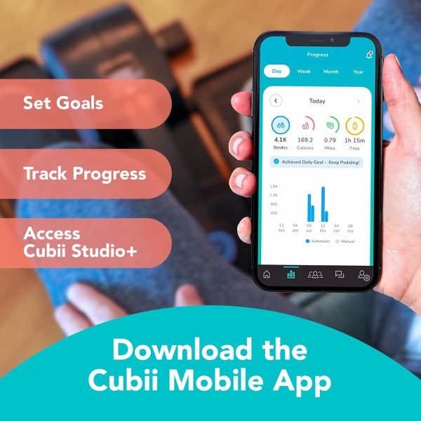 Cubii JR1, Under Desk Elliptical, Under Desk Bike Pedal Exer...