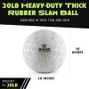 Slam Balls for Exercise, Tread Texture for Firm Grip, Full B...