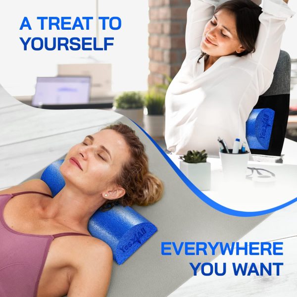 Yes4All Low Density Half PE 12/18/ 24/36 inch Foam Rollers f...