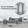 Saorzon Dumbbells Set of 2 Exercise Fitness Dumbbell for Hom...