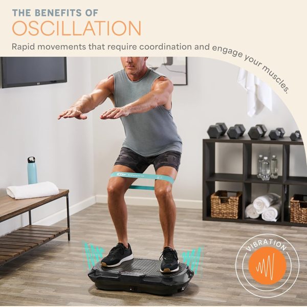 LifePro Vibration Plate Exercise Machine - Whole Body Workou...