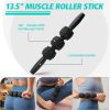 5 in 1 Foam Roller Set Muscle Massage Foam Ripple Roller for...