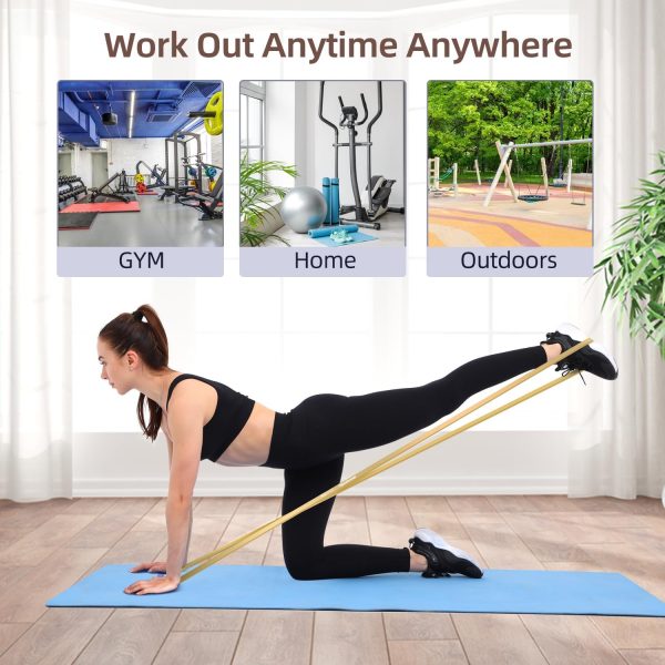 Resistance Bands for Working Out: Pull Up Bands 5-130lb 5 Le...