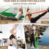 Resistance Bands Set, Exercise Bands, Elastic Workout Bands ...