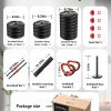 Adjustable Dumbbell Set, 22LB/44LB/66/88LB Weights, 4-in-1 D...