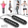 High-Speed Jump Rope with Ball Bearings, Adjustable Weighted...