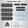 Northdeer V2.0 Upgraded Adjustable Steel Dumbbells 40LB / 60...