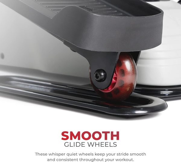 Sunny Health & Fitness Sitting Under Desk Elliptical Exercis...