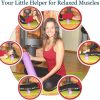 Small Size Medium Density EVA Foam Roller for Back & Leg Pai...