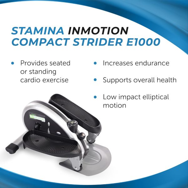 Stamina Inmotion Compact Strider Foot Exercise Machine - Und...