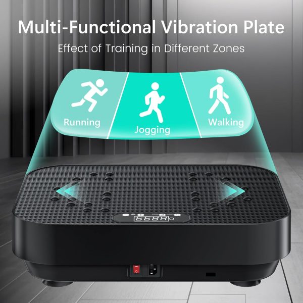 Vibration Plate Exercise Machine,Whole Body Workout Power Vi...