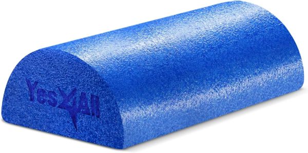 Yes4All Low Density Half PE 12/18/ 24/36 inch Foam Rollers f...