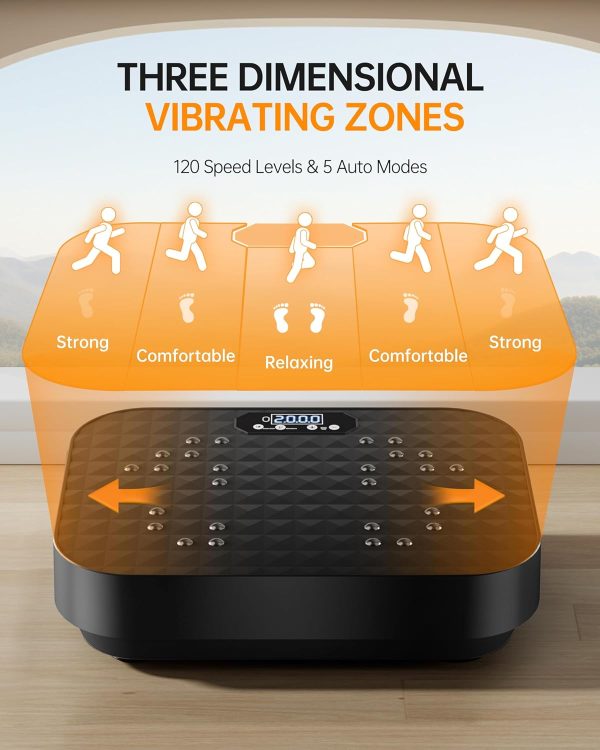 TDH Vibration Plate Exercise Machine, Power Plate Vibration ...