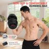 Adjustable Dumbbells Sets, 20/30/40/55/60/70/80/90lbs Free W...