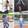 2 Pack Jump Rope for Kids, Upgraded Soft Beaded Jump Rope fo...