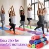 12 Pieces Yoga Mats Bulk 68 x 24 x 0.12 Inch Exercise Mats N...