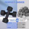 Adjustable Dumbbells Set- 2 lb 3lb 4lb 5lb Free Weights Set ...
