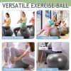 Hungdao 6 Pcs Exercise Ball Bulk Inflatable Pregnancy Ball 2...