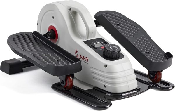 Sunny Health & Fitness Sitting Under Desk Elliptical Exercis...
