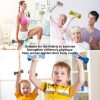 Saorzon Dumbbells Set of 2 Exercise Fitness Dumbbell for Hom...