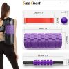 SUBCULTUREPICK5 in 1 Foam Roller Set for Deep Tissue Muscle ...