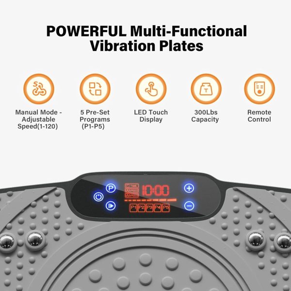 Vibration Plate Exercise Machine: TISSCARE Weight Loss and L...