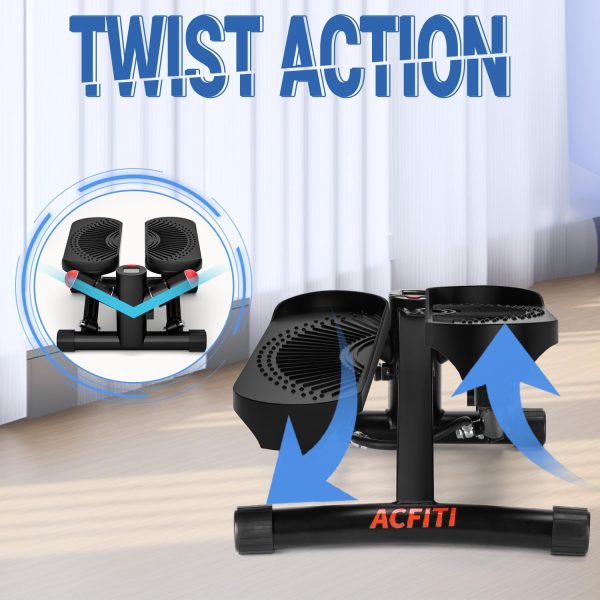 Steppers for Exercise at Home, Stair Stepper with Resistance...