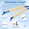 30 Pack Jumping Rope Bulk with Wooden Handles 8.53 Ft Adjust...