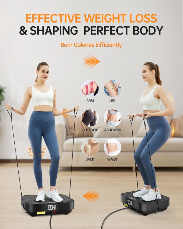 TDH Vibration Plate Exercise Machine, Power Plate Vibration ...
