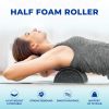 Yes4All High Density Half Round Foam Roller Support Pain Rel...