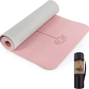 UMINEUX Yoga Mat Extra Thick 1/3'' Non Slip Yoga Mats for Wo...